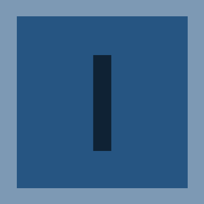 #265582-alphanumeric/lato-dark/I.png-255,255,255,0.7.png (400×400 px, 1 KB)