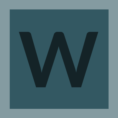 alphanumeric/lato-dark/W.png-#335862-255,255,255,0.7.png (400×400 px, 5 KB)